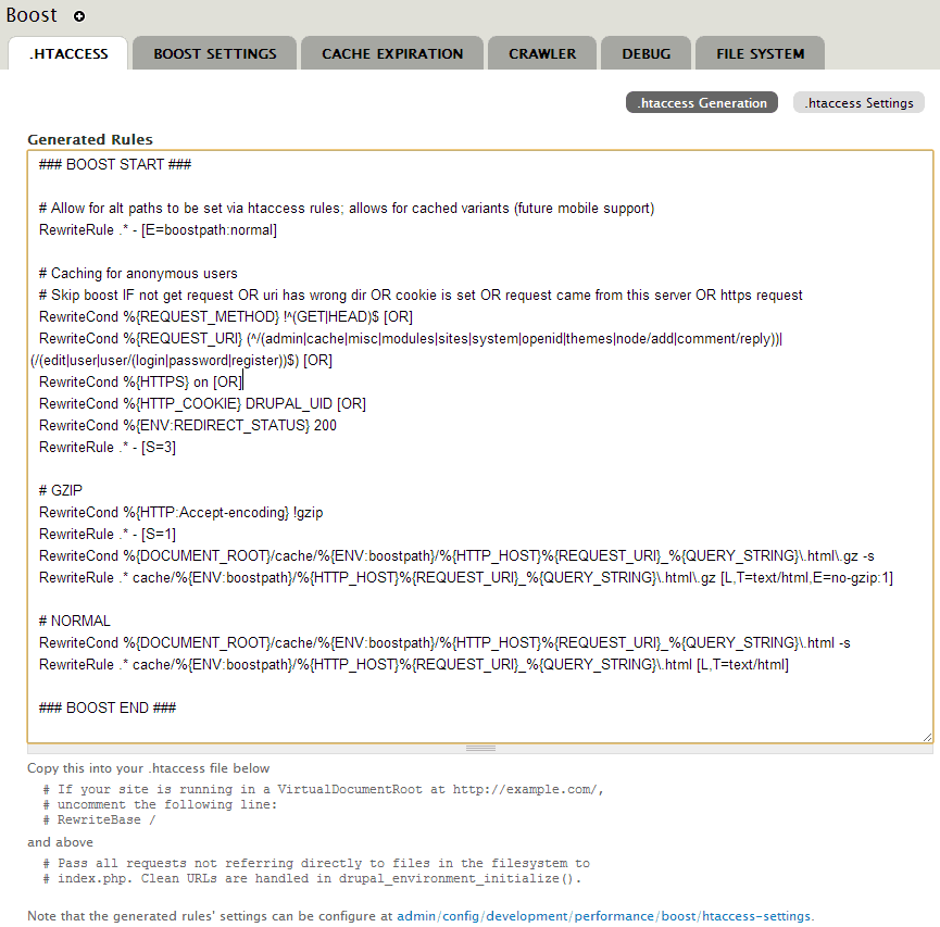 .htaccess generation .htaccess generation
