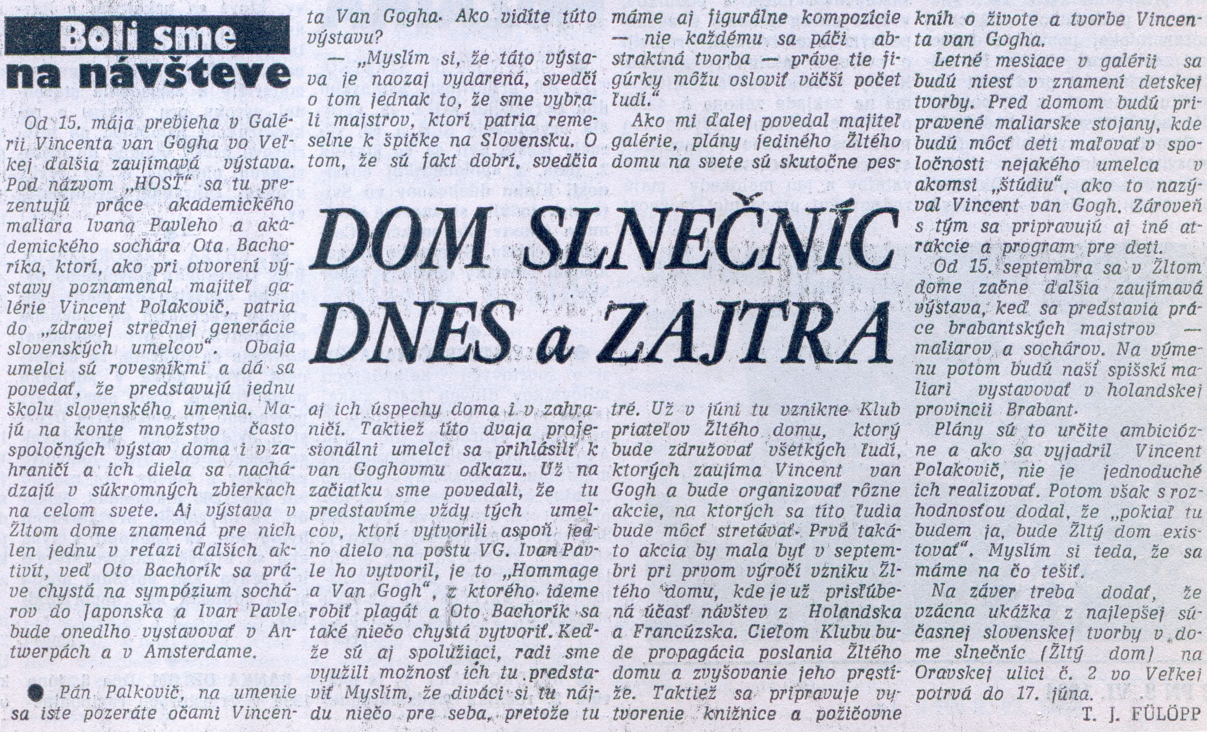 Podtatranské noviny č. 23, 9. júna 1994, str. 1 Podtatranské noviny č. 23, 9. júna 1994, str. 1