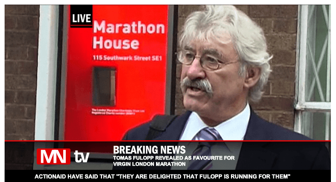 Screenshot from a flattering video by Marathon News. As someone commented, "be wary of the killer sprint" :-) Screenshot from a flattering video by Marathon News. As someone commented, "be wary of the killer sprint" :-)
