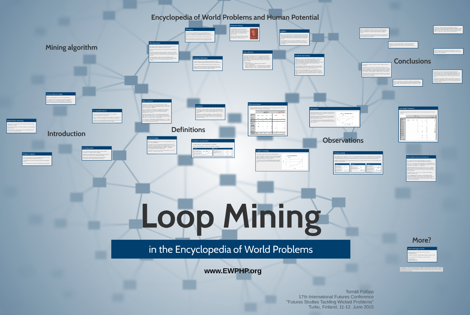 Screenshot of the loop mining presentation